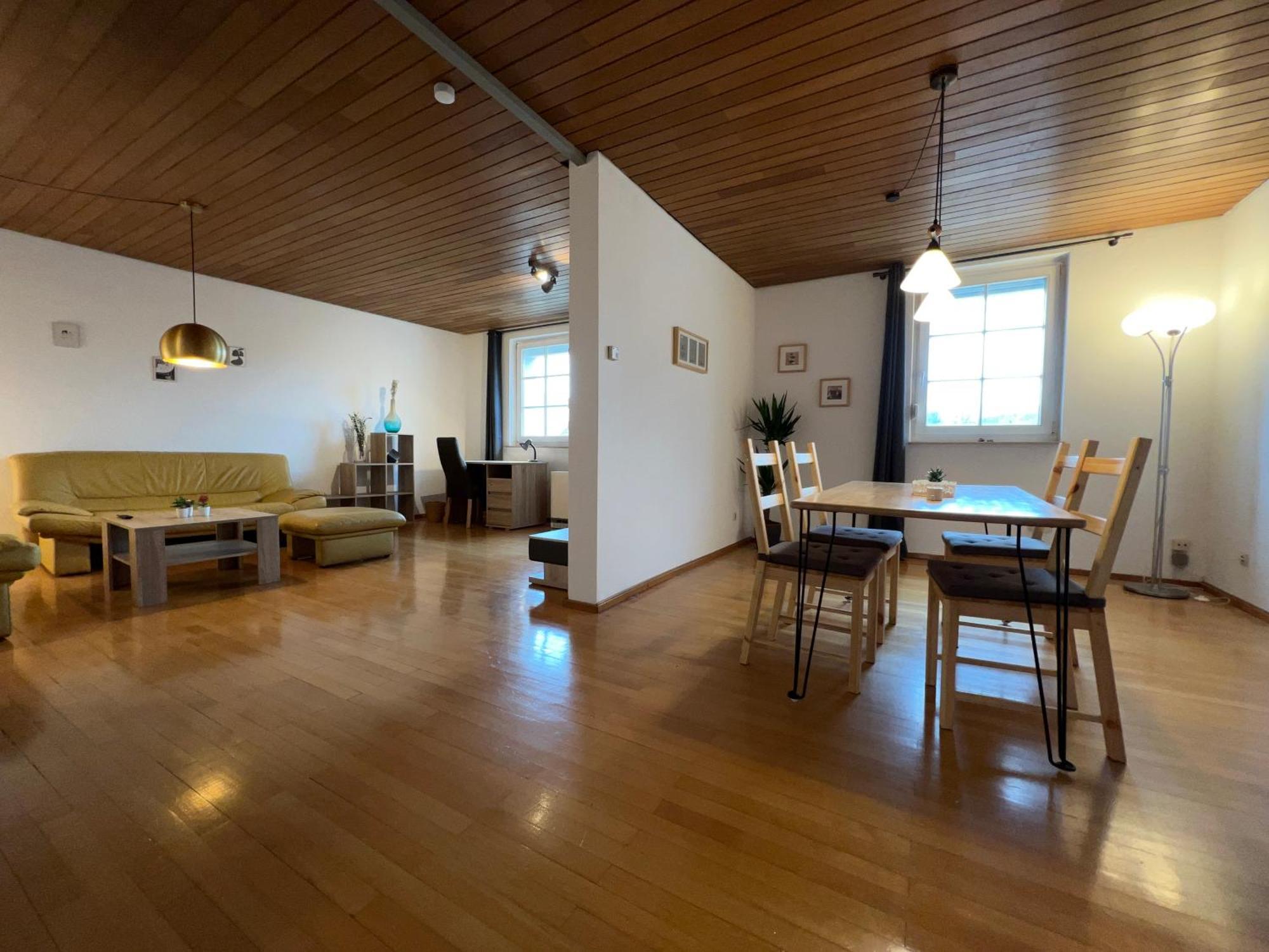 Uebernachten In Grosser Maisonette-Wohnung By Rabe Karlsruhe Exteriör bild