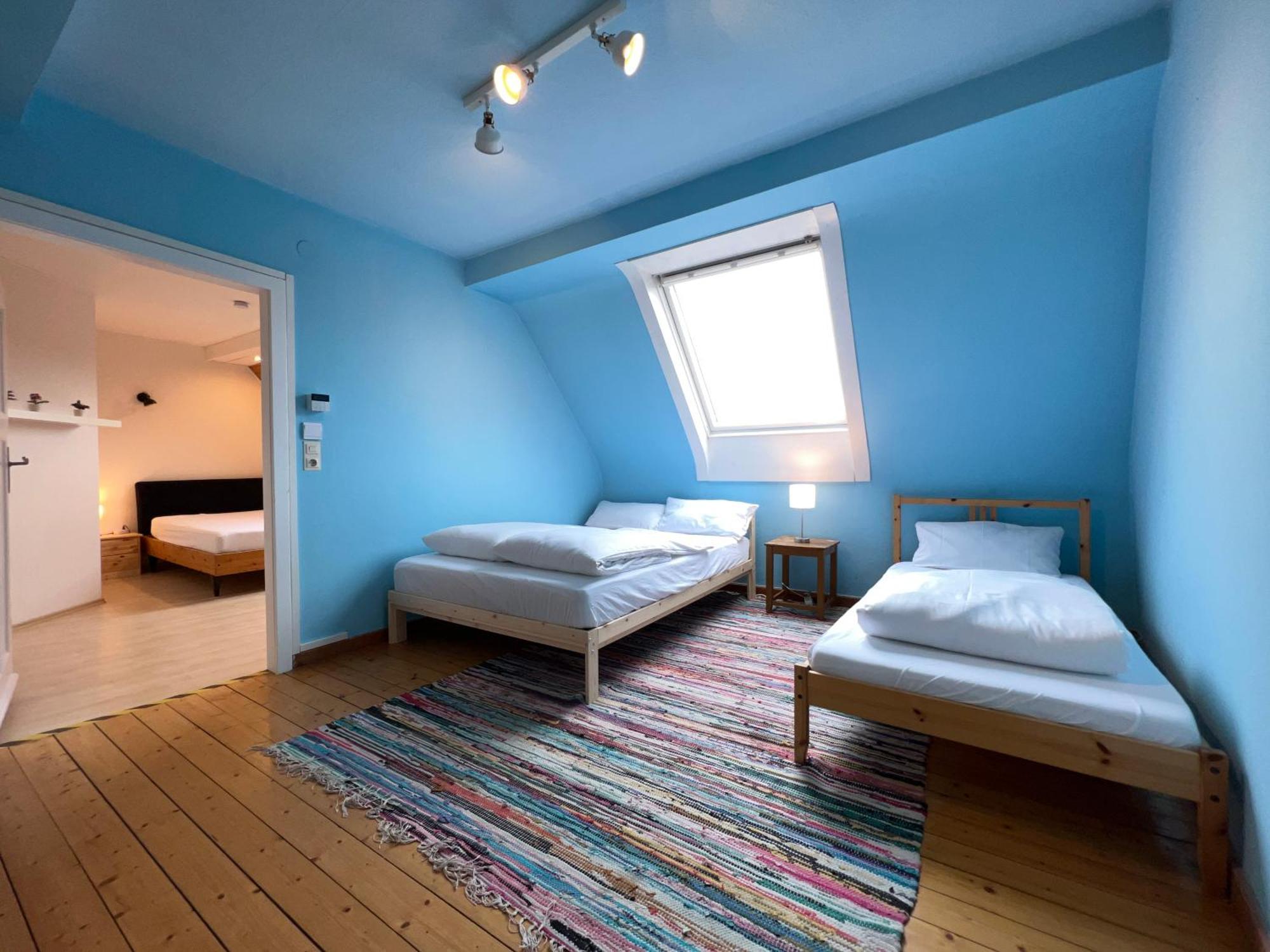 Uebernachten In Grosser Maisonette-Wohnung By Rabe Karlsruhe Exteriör bild